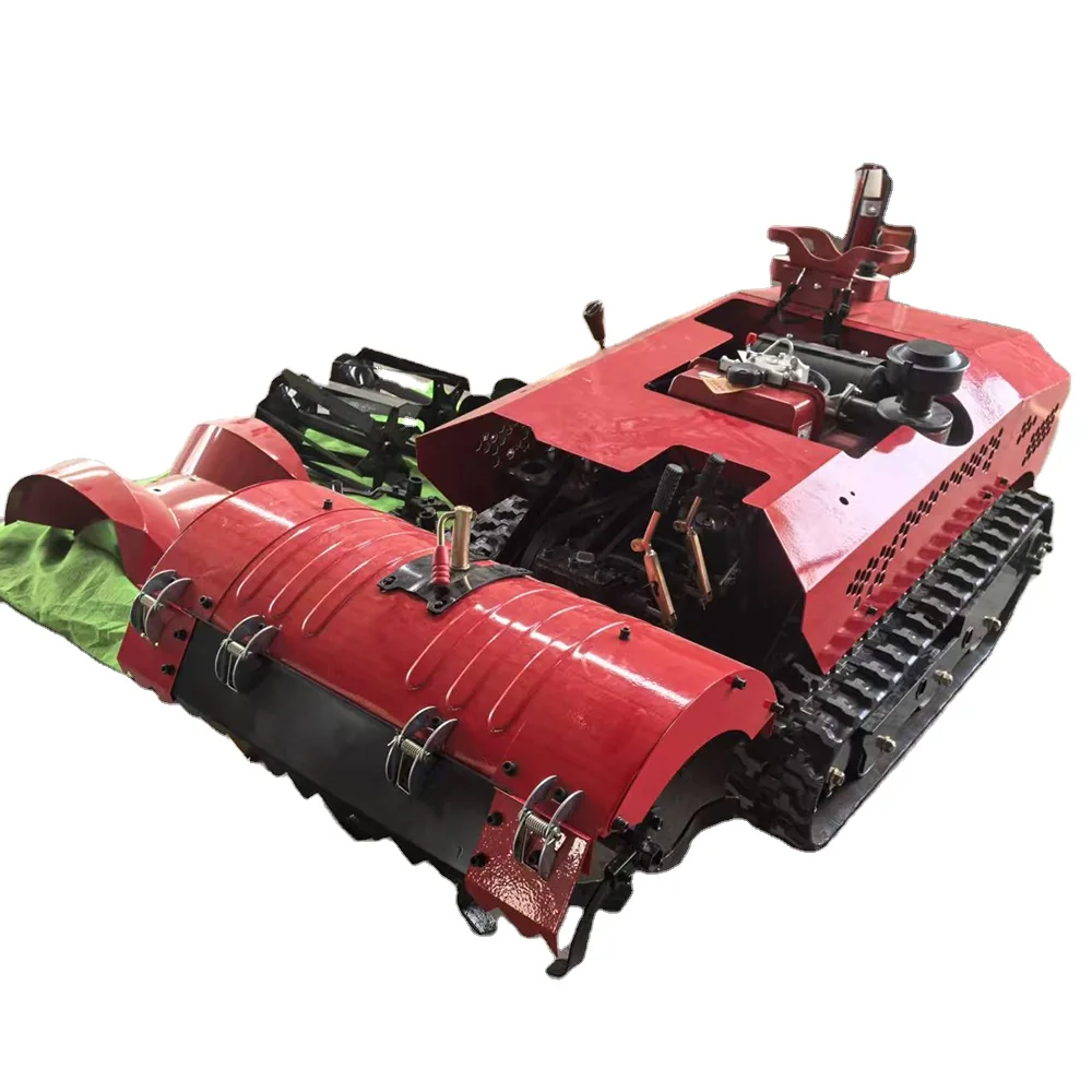 ME-RT Series Remote Control Multi-Function Crawler Machine — Multi-Function Series remote control lawn mower, 600 / 800 / 900 mm cut, Up to 45° slope